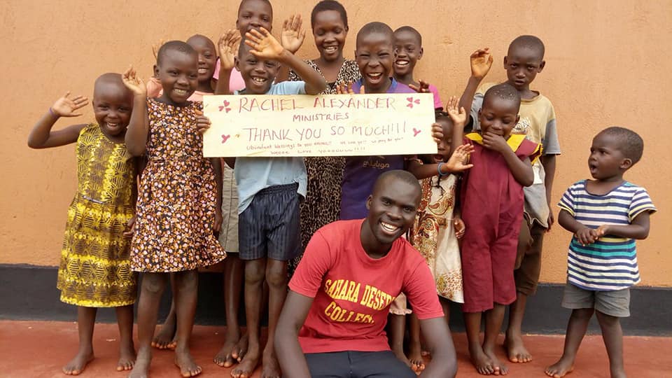 Children at Hope for AIDS Orphanage in Jinja Uganda