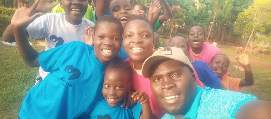Director Mwebaza Daniel at Hope for AIDS Orphans ministry, Jinja, Uganda