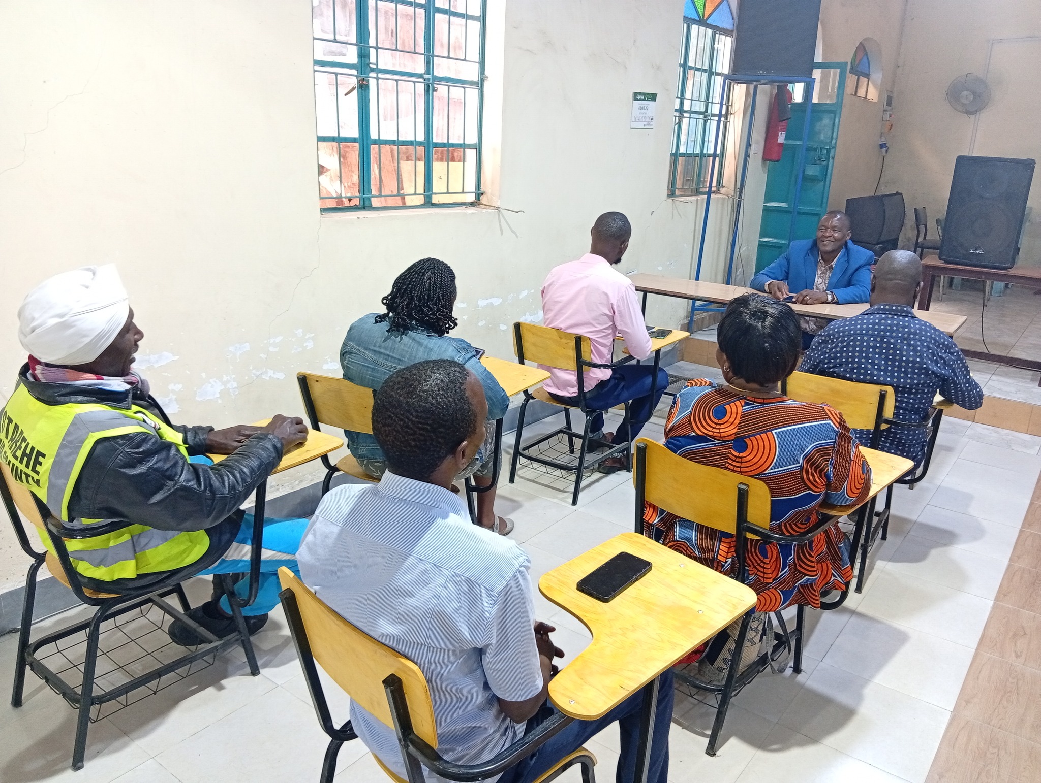 Classroom session at Rachel Alexander Bible Training College